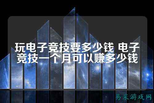 玩电子竞技要多少钱 电子竞技一个月可以赚多少钱