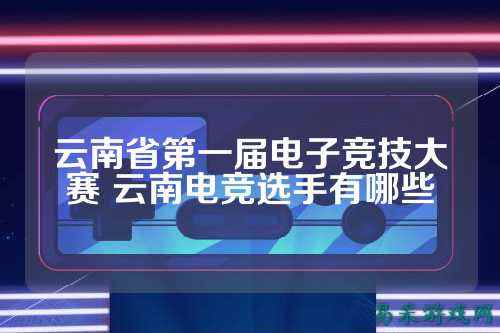 云南省第一届电子竞技大赛 云南电竞选手有哪些