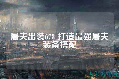 屠夫出装678 打造最强屠夫装备搭配