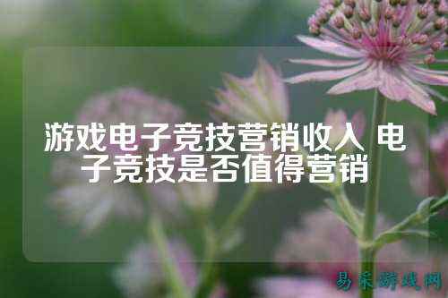 游戏电子竞技营销收入 电子竞技是否值得营销