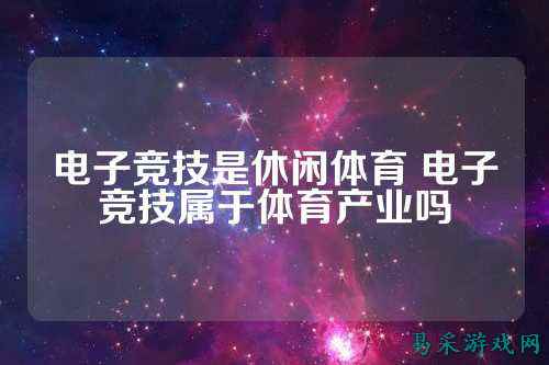 电子竞技是休闲体育 电子竞技属于体育产业吗