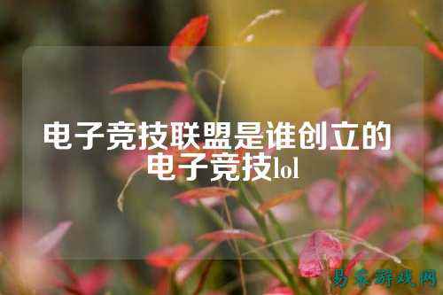 电子竞技联盟是谁创立的 电子竞技lol