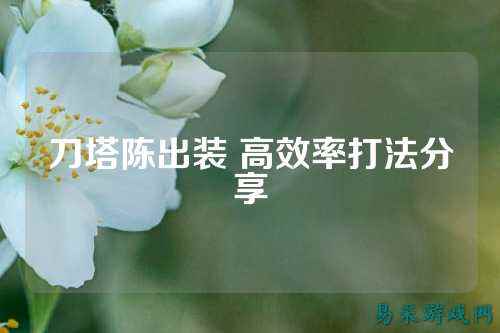 刀塔陈出装 高效率打法分享