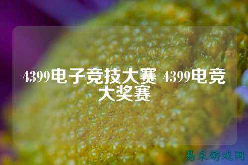 4399电子竞技大赛 4399电竞大奖赛