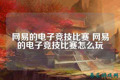 网易的电子竞技比赛 网易的电子竞技比赛怎么玩