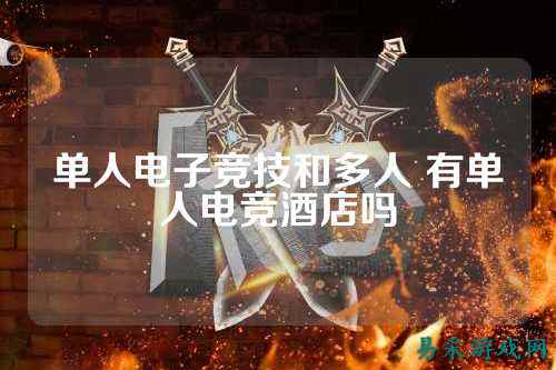 单人电子竞技和多人 有单人电竞酒店吗