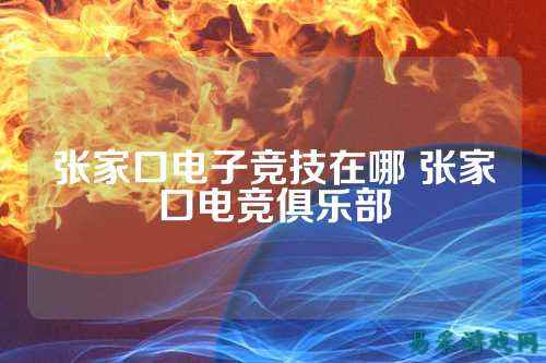 张家口电子竞技在哪 张家口电竞俱乐部