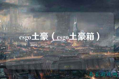 csgo土豪(csgo土豪箱)