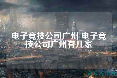 电子竞技公司广州 电子竞技公司广州有几家
