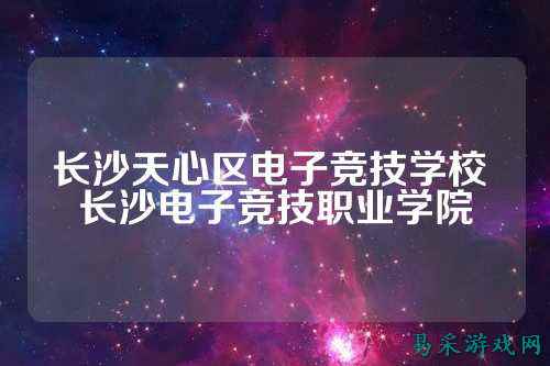 长沙天心区电子竞技学校 长沙电子竞技职业学院