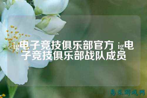ig电子竞技俱乐部官方 ig电子竞技俱乐部战队成员