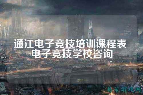 通江电子竞技培训课程表 电子竞技学校咨询