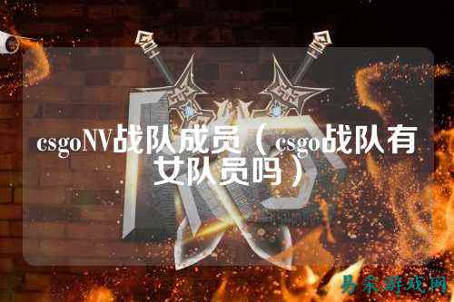 csgoNV战队成员（csgo战队有女队员吗）