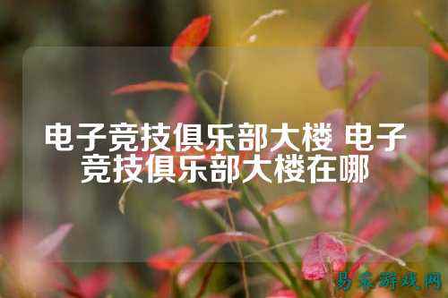 电子竞技俱乐部大楼 电子竞技俱乐部大楼在哪