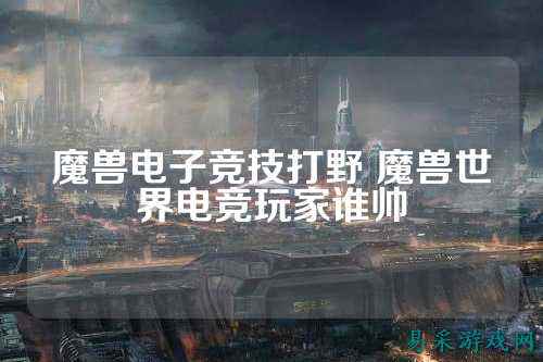 魔兽电子竞技打野 魔兽世界电竞玩家谁帅