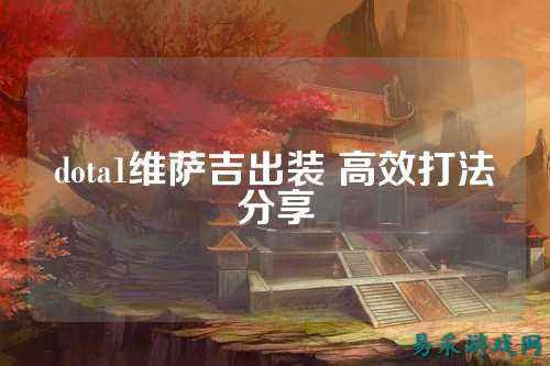 dota1维萨吉出装 高效打法分享