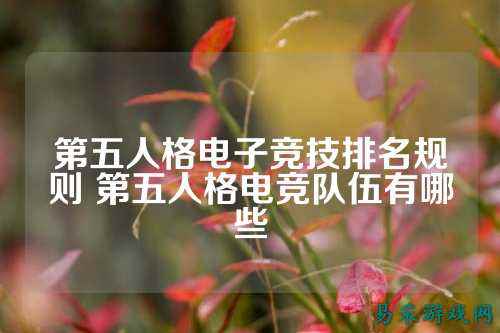 第五人格电子竞技排名规则 第五人格电竞队伍有哪些