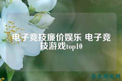 电子竞技廉价娱乐 电子竞技游戏top10