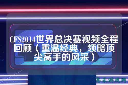 CFS2014世界总决赛视频全程回顾(重温经典,领略顶尖高手的风采)