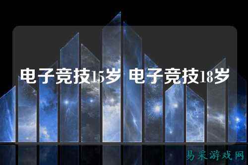 电子竞技15岁 电子竞技18岁