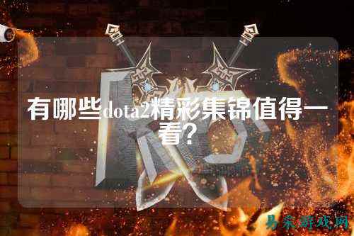 有哪些dota2精彩集锦值得一看？
