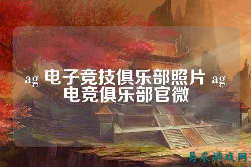 ag 电子竞技俱乐部照片 ag电竞俱乐部官微