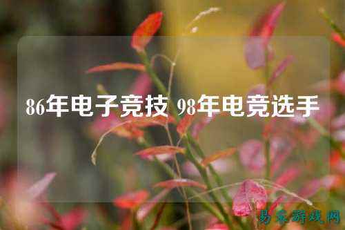 86年电子竞技 98年电竞选手