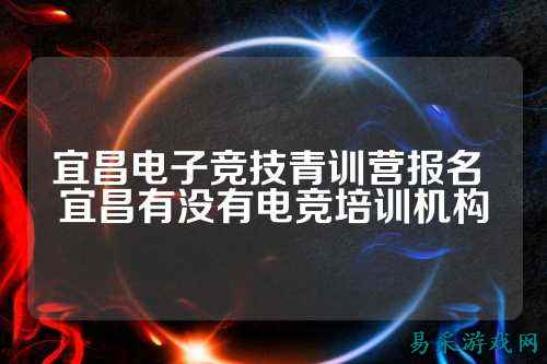 宜昌电子竞技青训营报名 宜昌有没有电竞培训机构