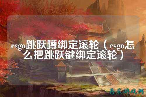 csgo跳跃蹲绑定滚轮（csgo怎么把跳跃键绑定滚轮）