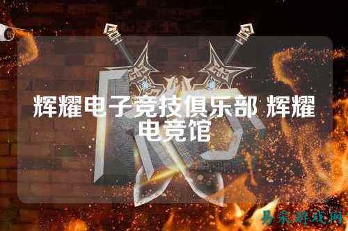 辉耀电子竞技俱乐部 辉耀电竞馆