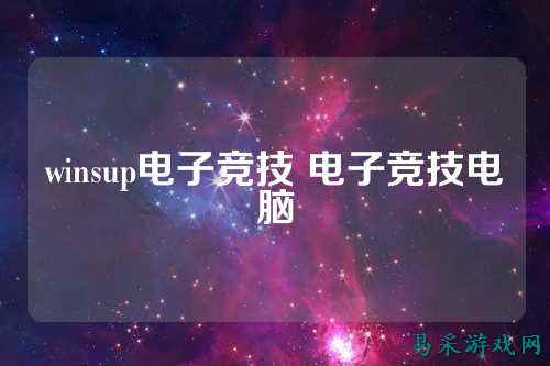 winsup电子竞技 电子竞技电脑