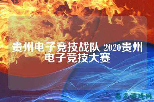 贵州电子竞技战队 2020贵州电子竞技大赛