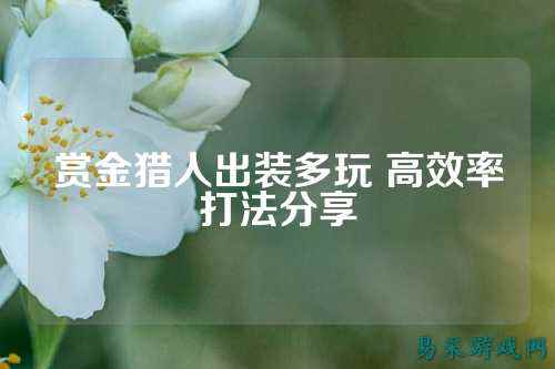 赏金猎人出装多玩 高效率打法分享