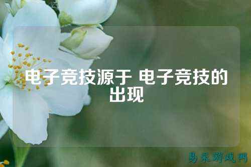 电子竞技源于 电子竞技的出现