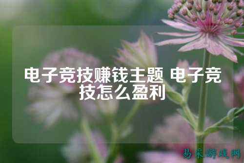 电子竞技赚钱主题 电子竞技怎么盈利