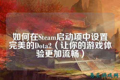 如何在Steam启动项中设置完美的Dota2(让你的游戏体验更加流畅)