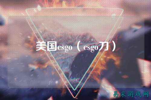 美国csgo(csgo刀)