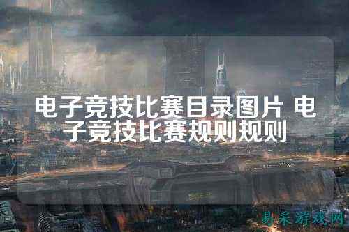 电子竞技比赛目录图片 电子竞技比赛规则规则