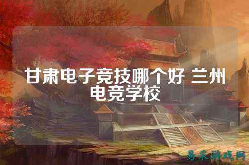 甘肃电子竞技哪个好 兰州电竞学校