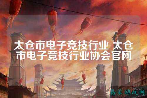太仓市电子竞技行业 太仓市电子竞技行业协会官网