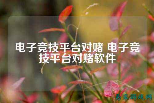 电子竞技平台对赌 电子竞技平台对赌软件