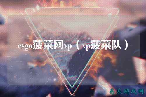 csgo菠菜网vp(vp菠菜队)