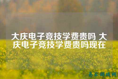 大庆电子竞技学费贵吗 大庆电子竞技学费贵吗现在