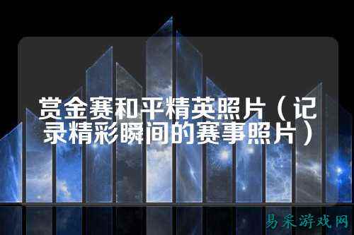 赏金赛和平精英照片（记录精彩瞬间的赛事照片）