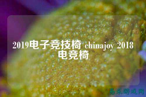 2019电子竞技椅 chinajoy 2018电竞椅
