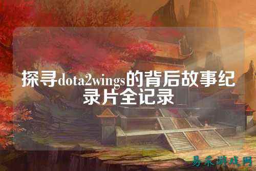 探寻dota2wings的背后故事纪录片全记录