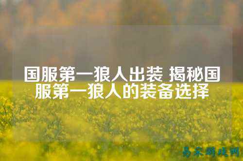 国服第一狼人出装 揭秘国服第一狼人的装备选择