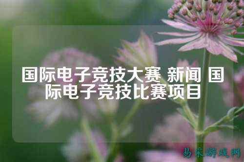 国际电子竞技大赛 新闻 国际电子竞技比赛项目