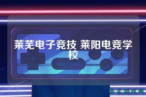 莱芜电子竞技 莱阳电竞学校