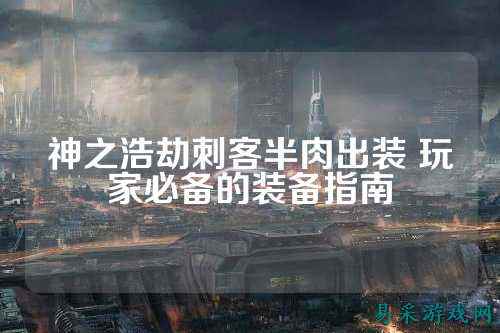 神之浩劫刺客半肉出装 玩家必备的装备指南